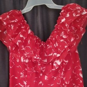 Red dress
